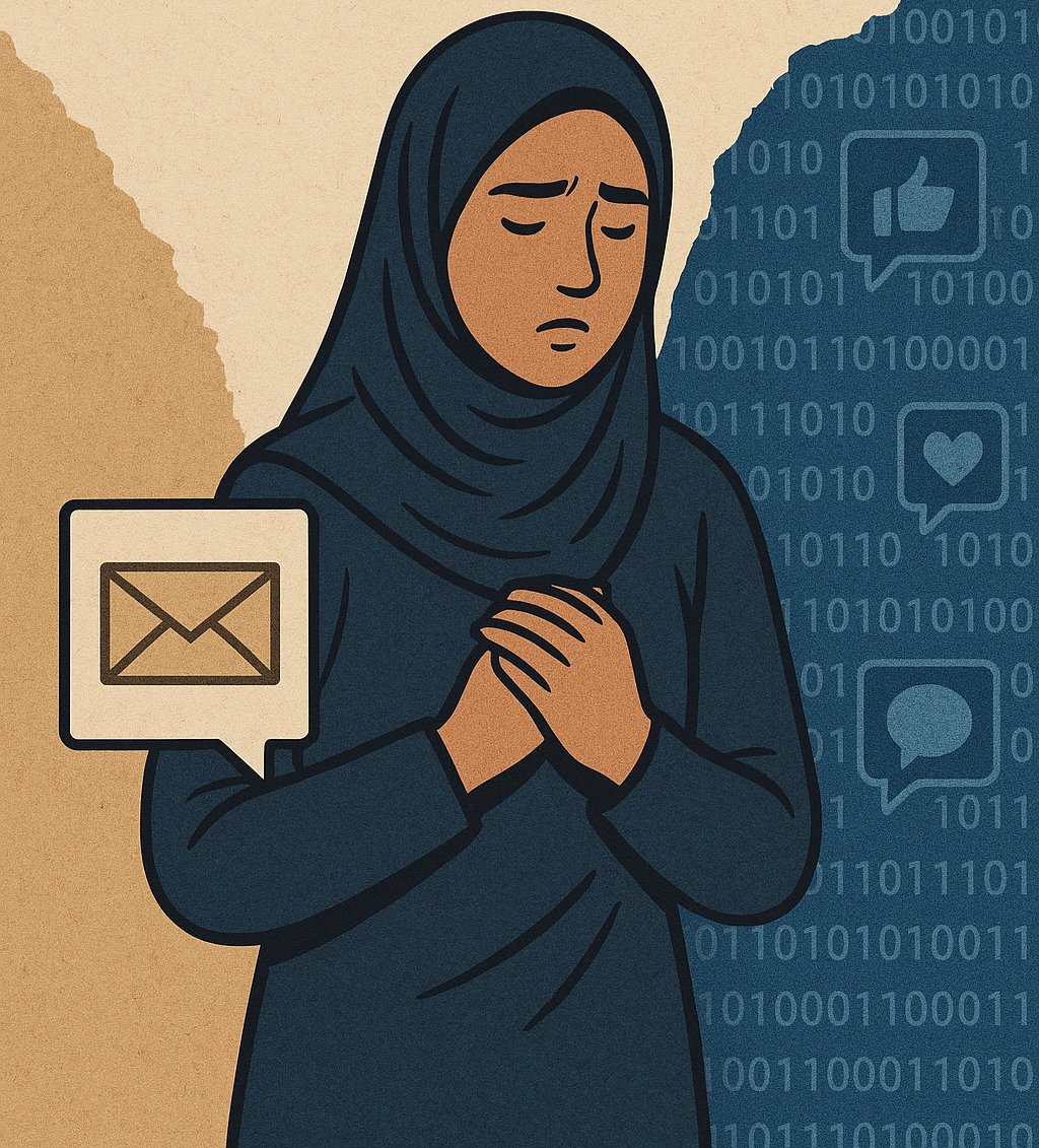 المرأة بين الرسالة والواقع الرقمي